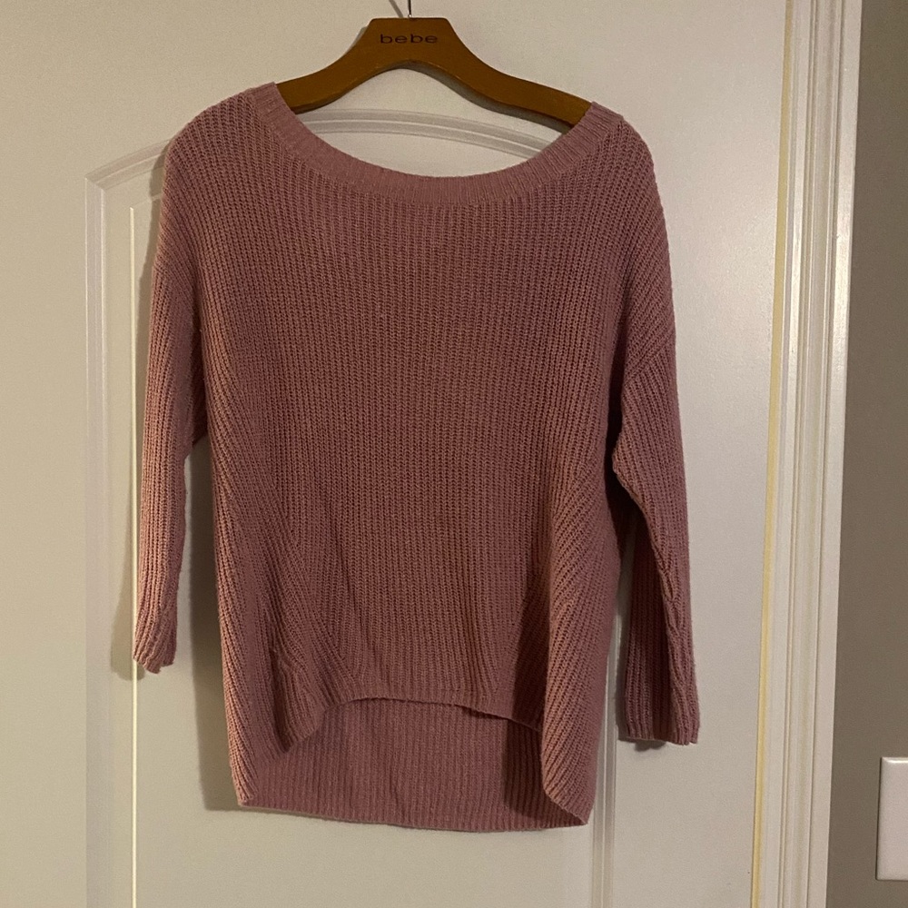 Express Rose Pink Sweater (S)